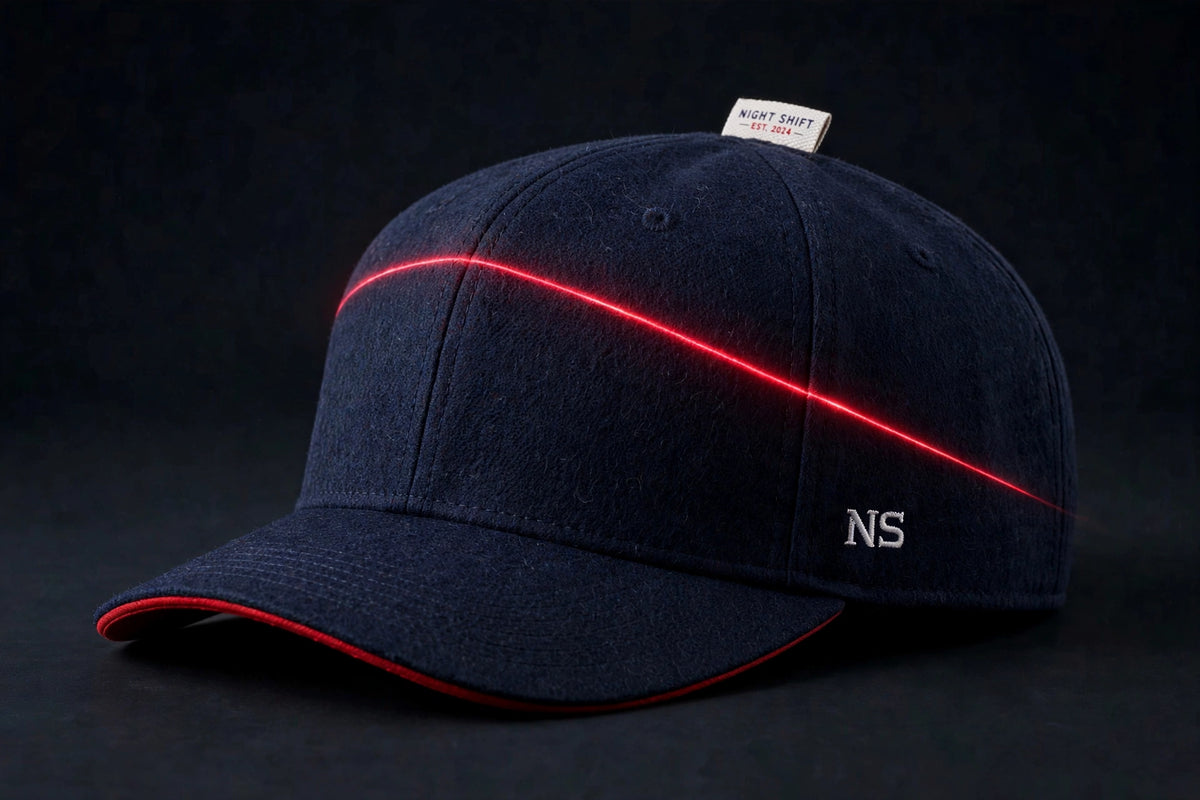 NIGHT SHIFT Scanner Fitted Hat