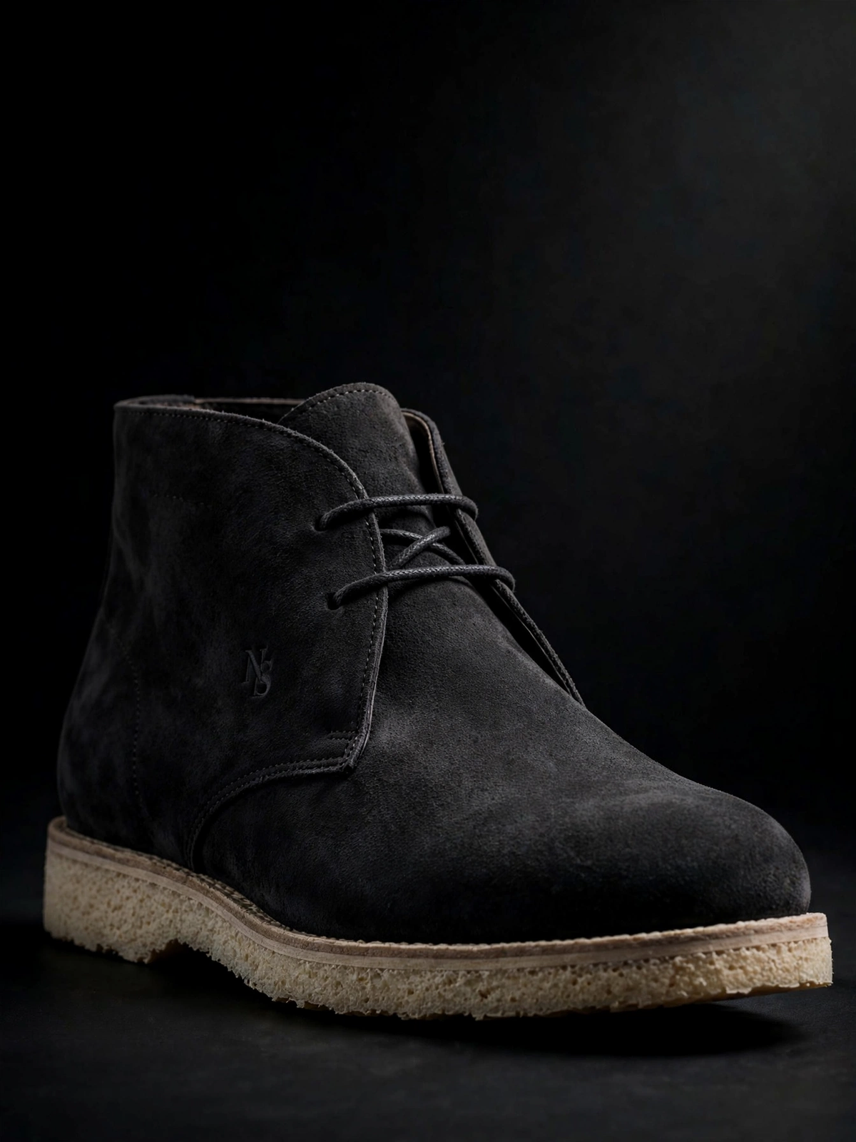 NIGHT SHIFT Charcoal Chukka Boot