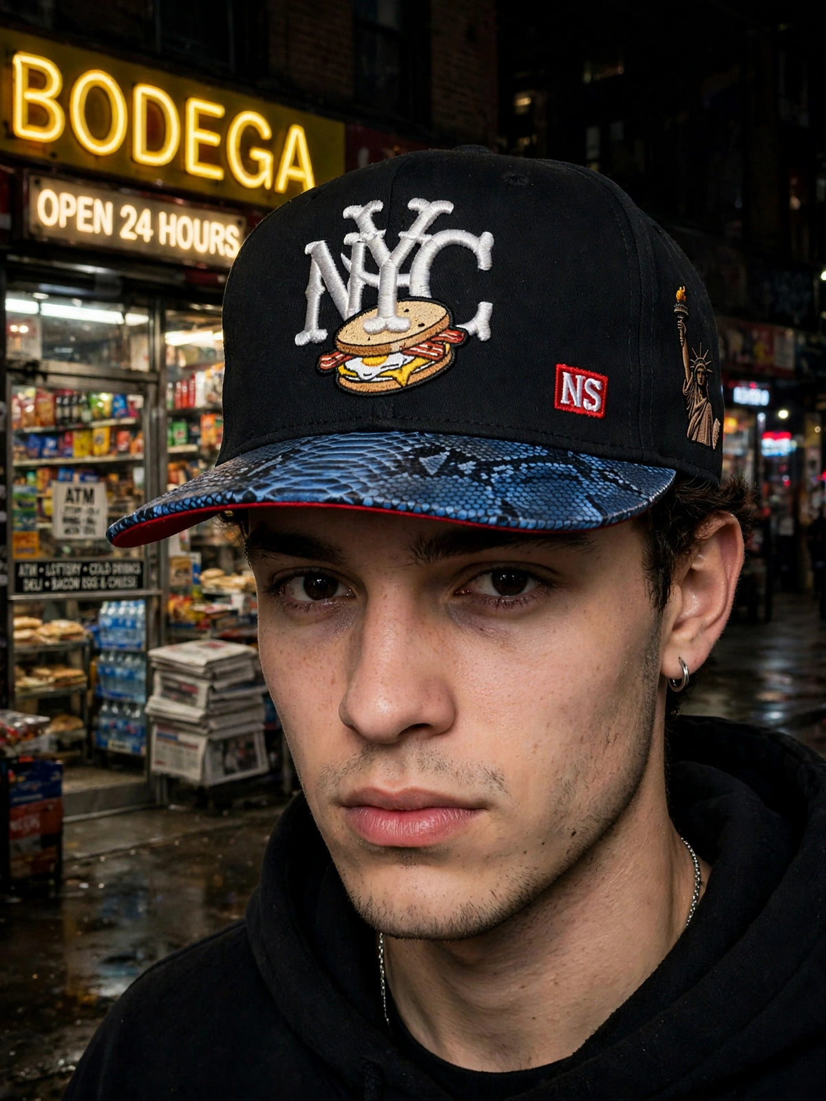 NS NYC Interlock Snapback