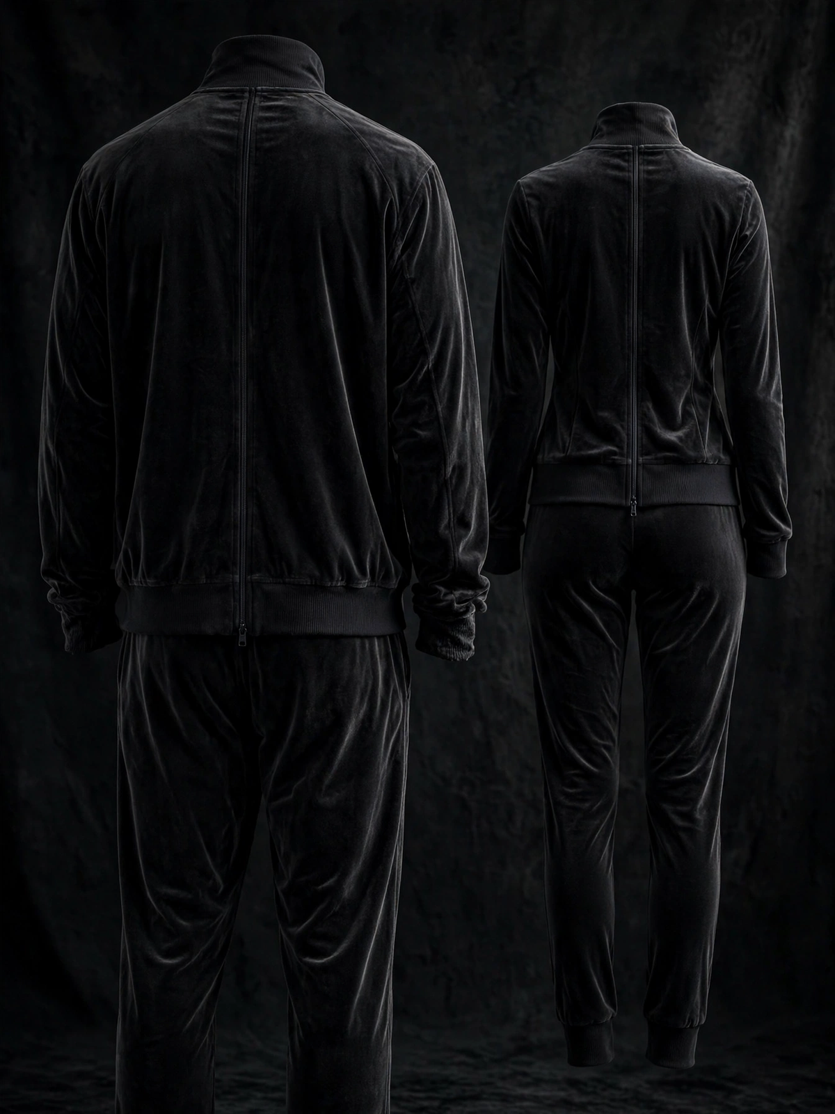 NIGHT SHIFT Couples Velour Set alternate view
