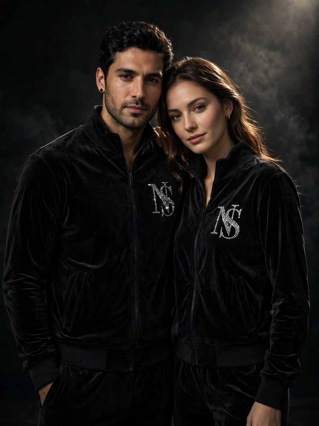 NIGHT SHIFT Couples Velour Set
