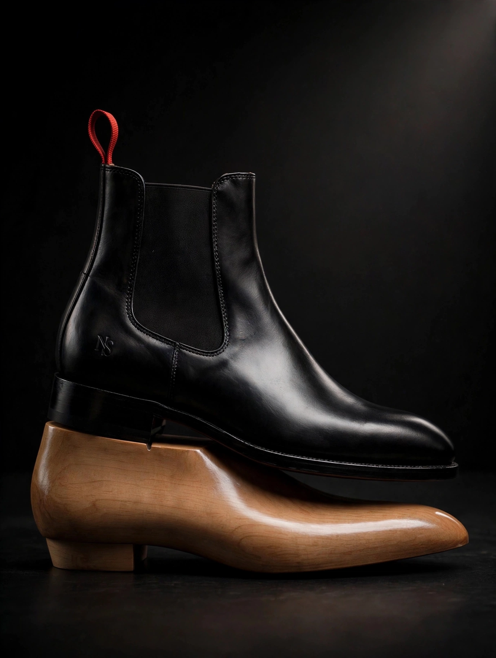 NIGHT SHIFT Black Dress Chelsea Boot alternate view