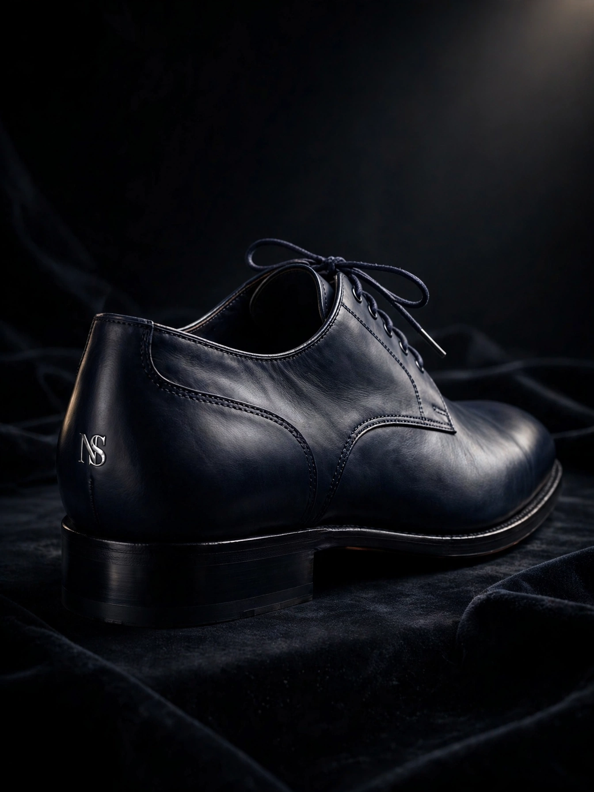 NIGHT SHIFT Navy Derby Dress Shoe