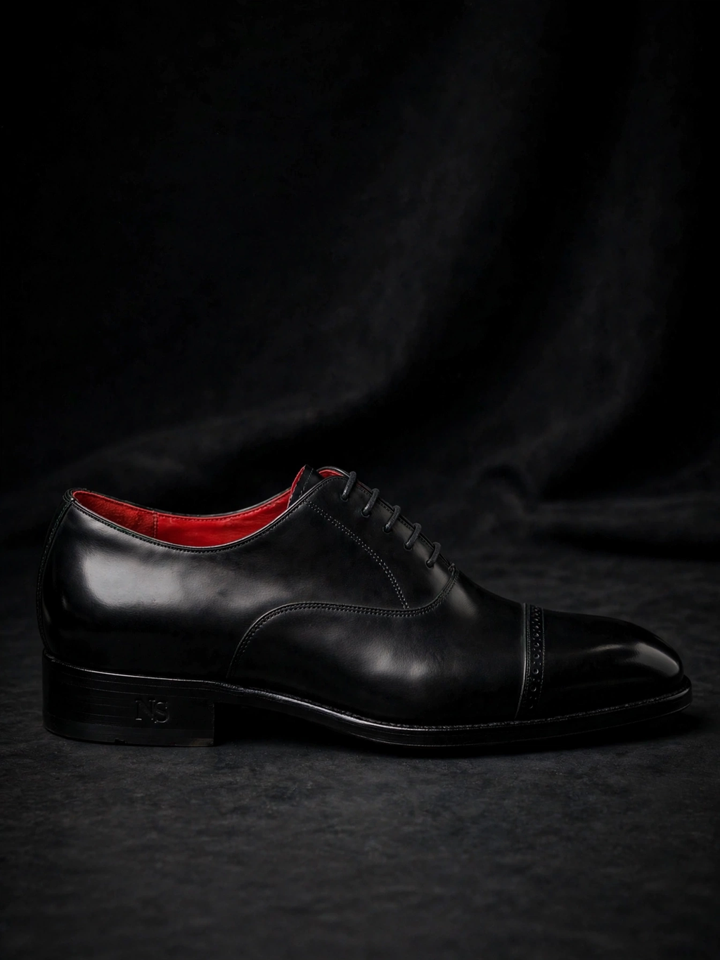 NIGHT SHIFT Black Oxford Dress Shoe alternate view
