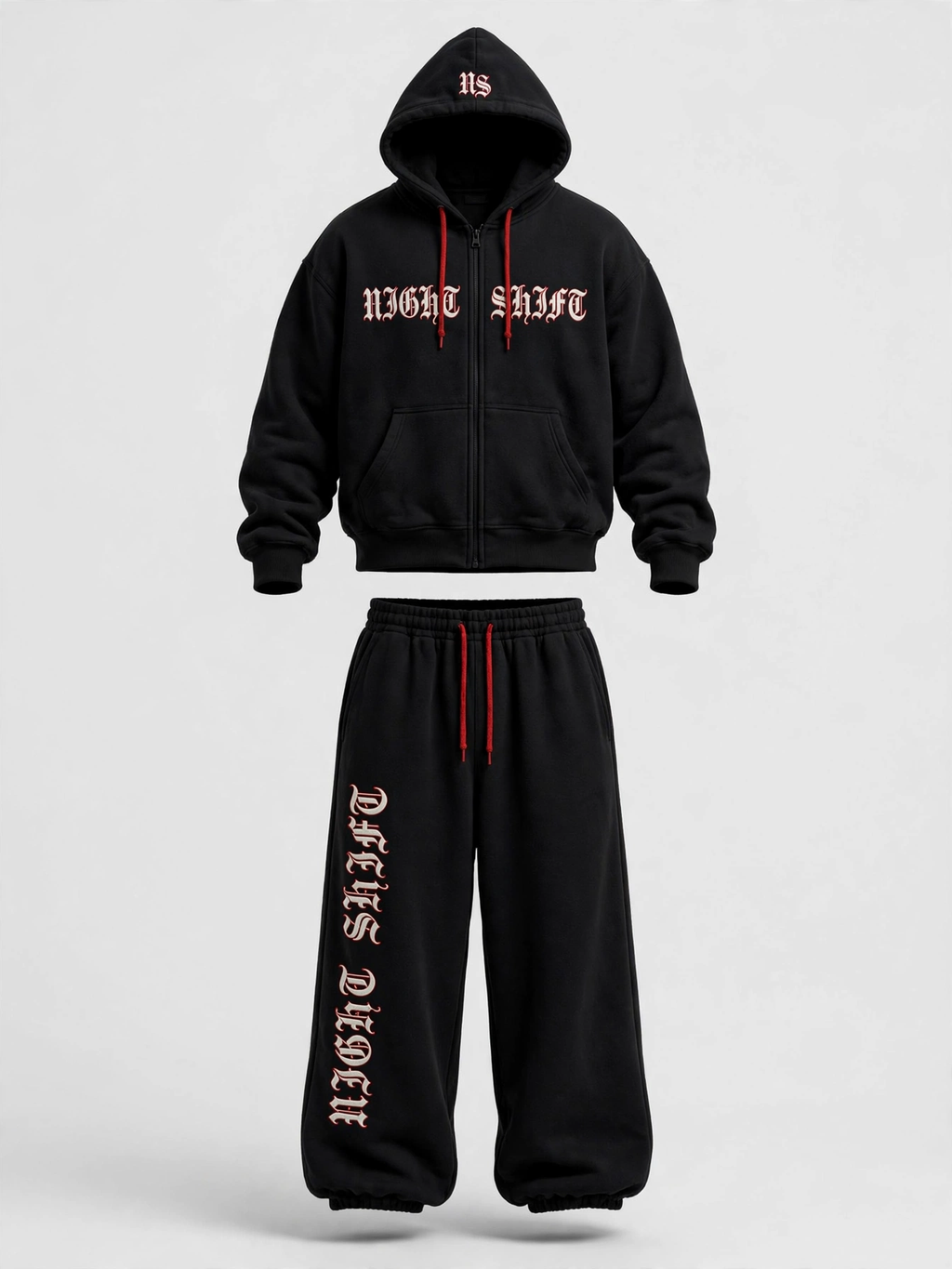 NS Gothic Zip Set (Jacket + Pants)