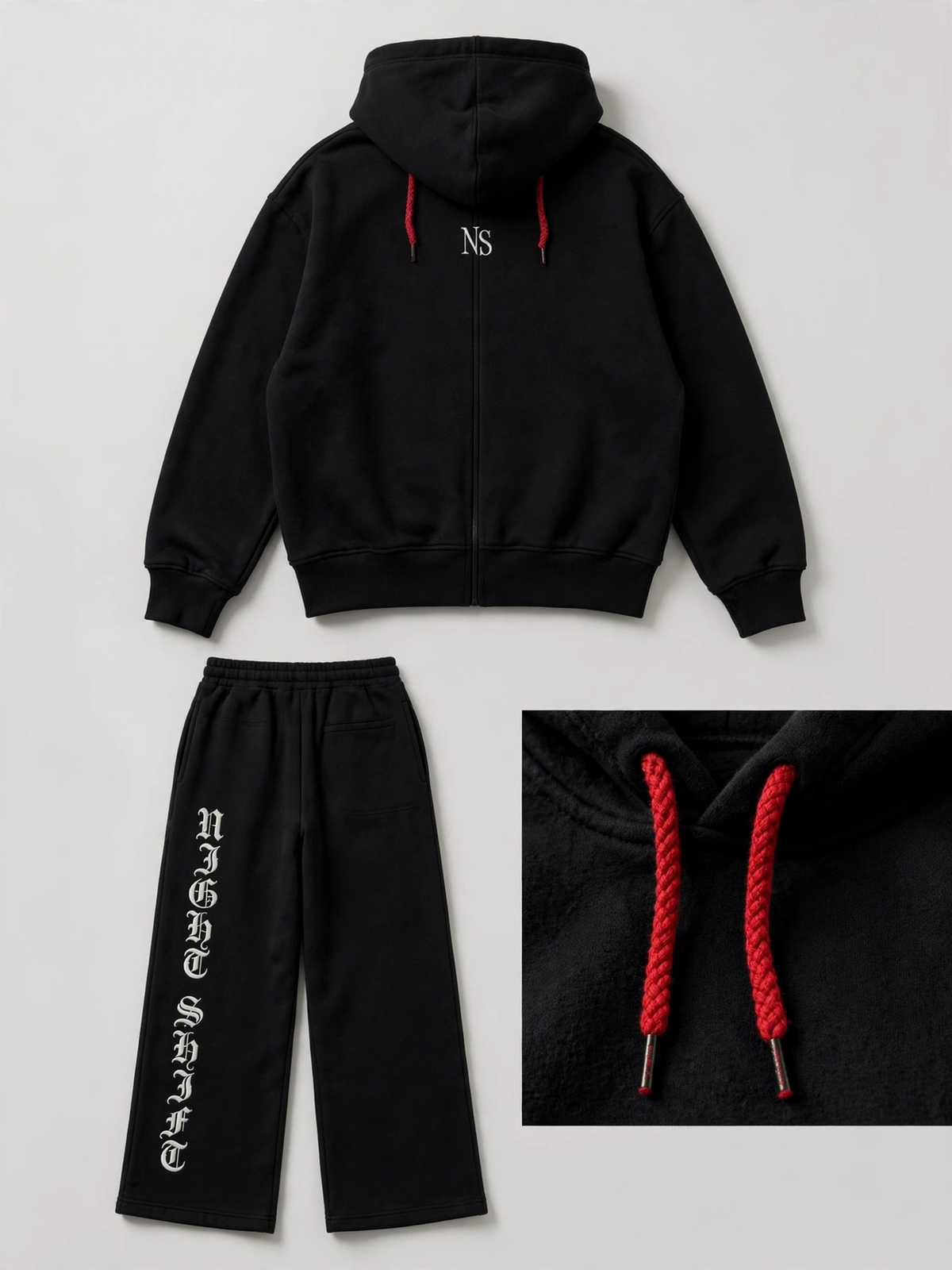 NS Gothic Zip Set (Jacket + Pants)