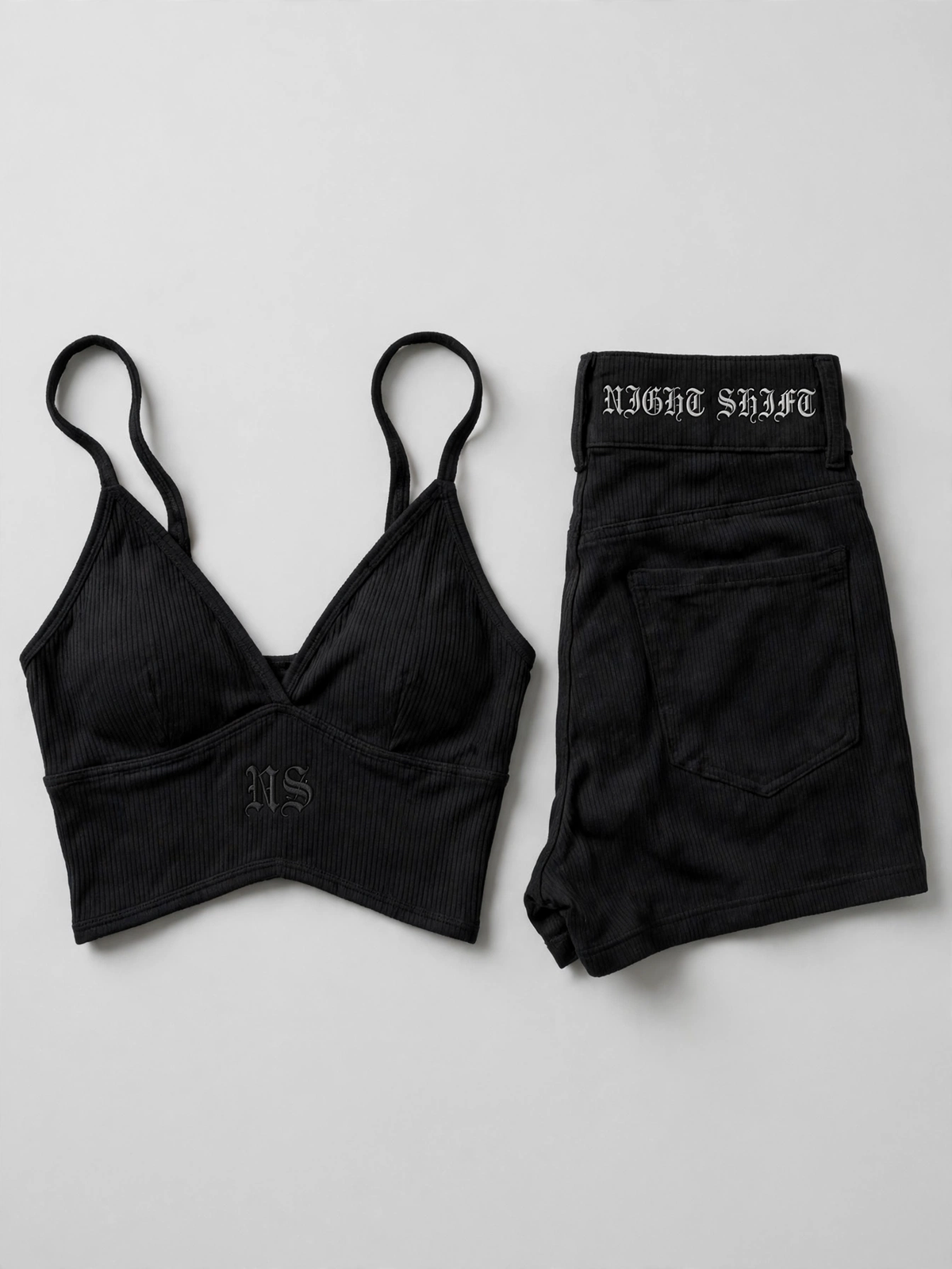 NS Her Branded Set (Top + Shorts)