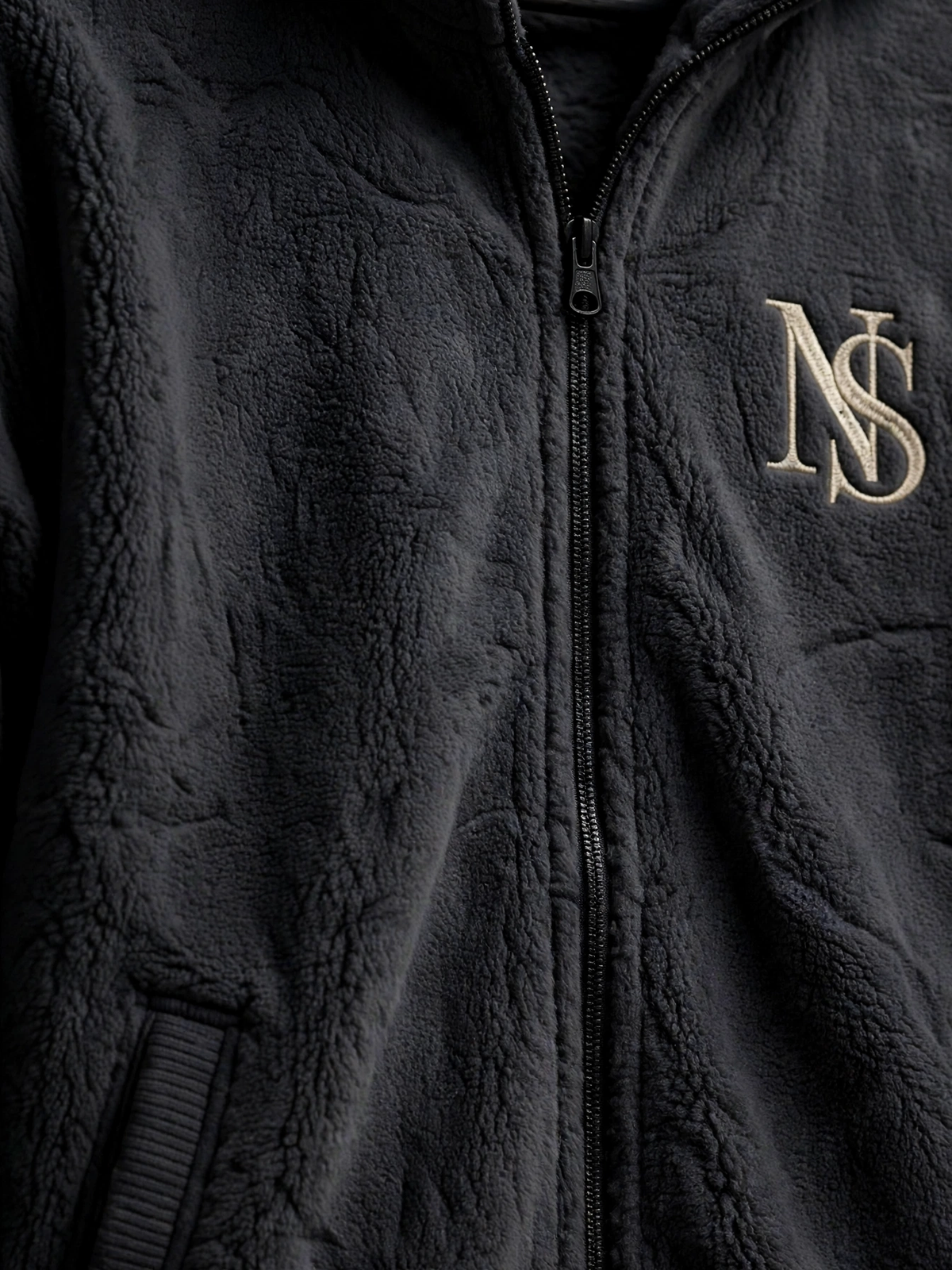Charcoal Fleece Jacket