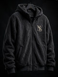 NIGHT SHIFT Charcoal Fleece Jacket