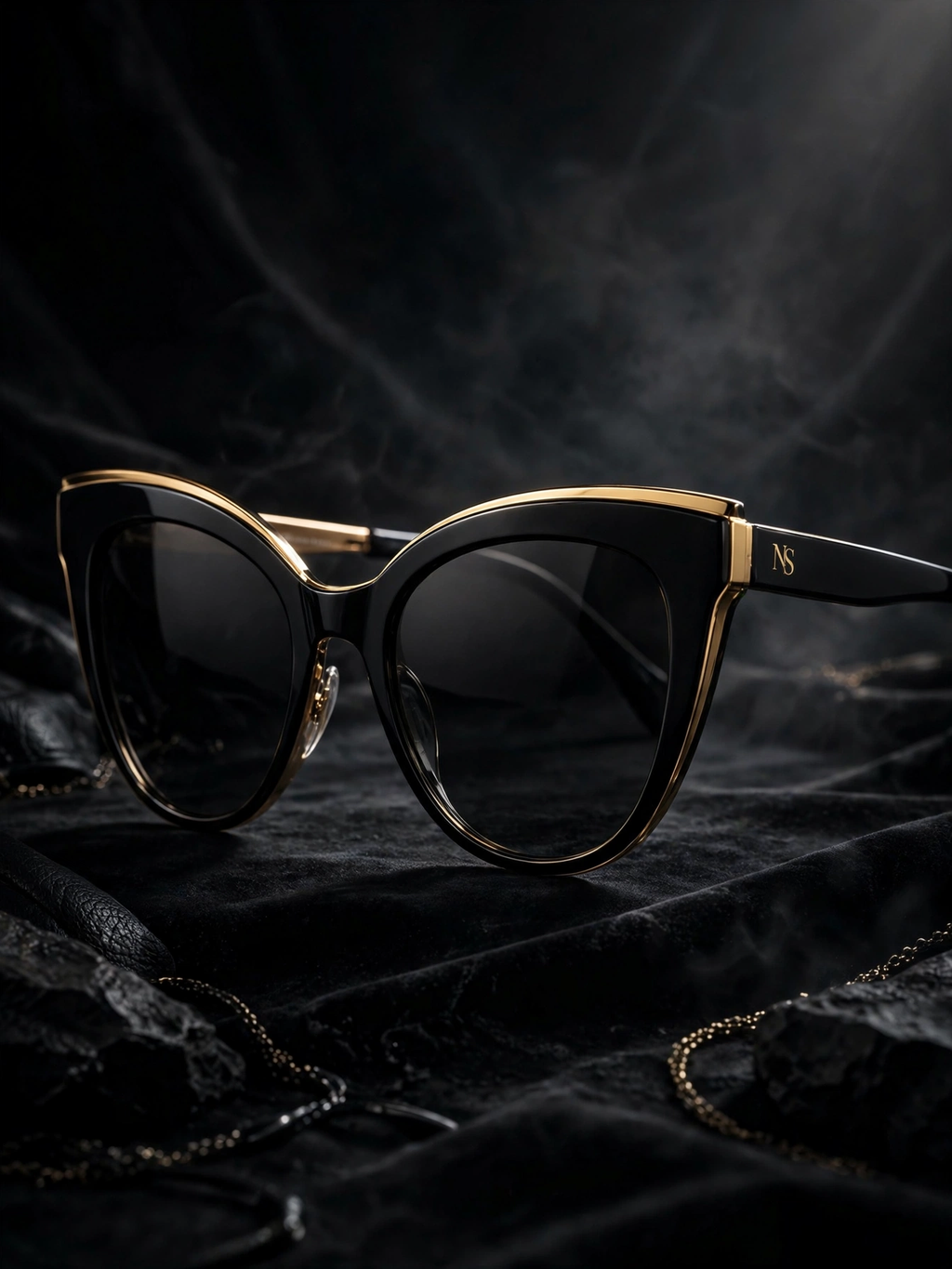 NIGHT SHIFT Cat-Eye Sunglasses