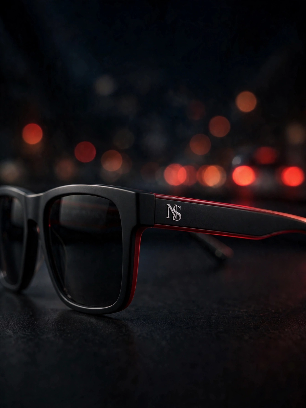 Night Drive Rectangular Sunglasses