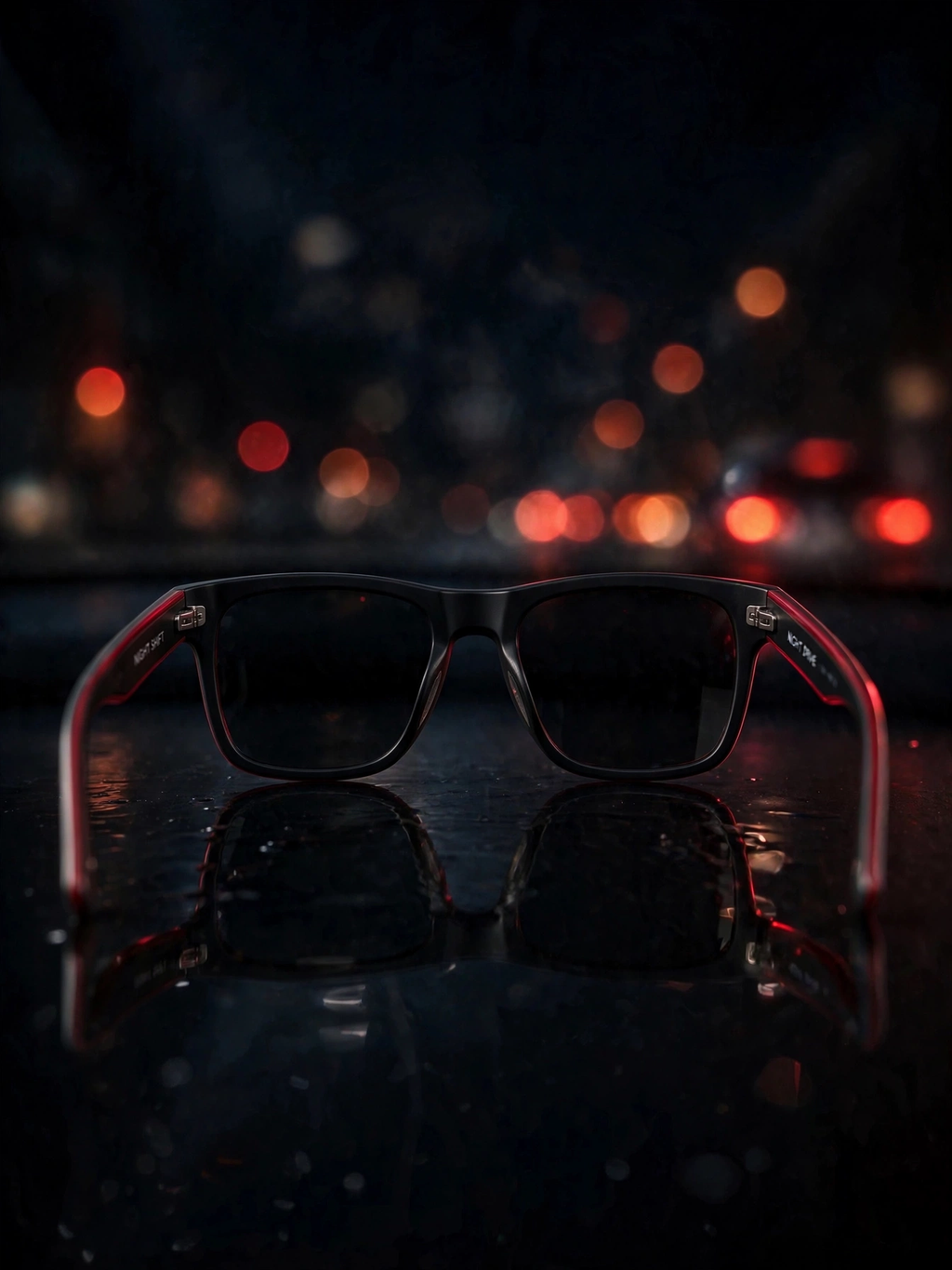 Night Drive Rectangular Sunglasses