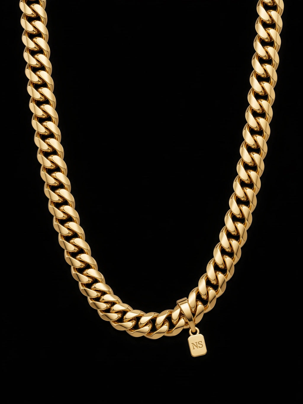 NIGHT SHIFT Gold Cuban Chain