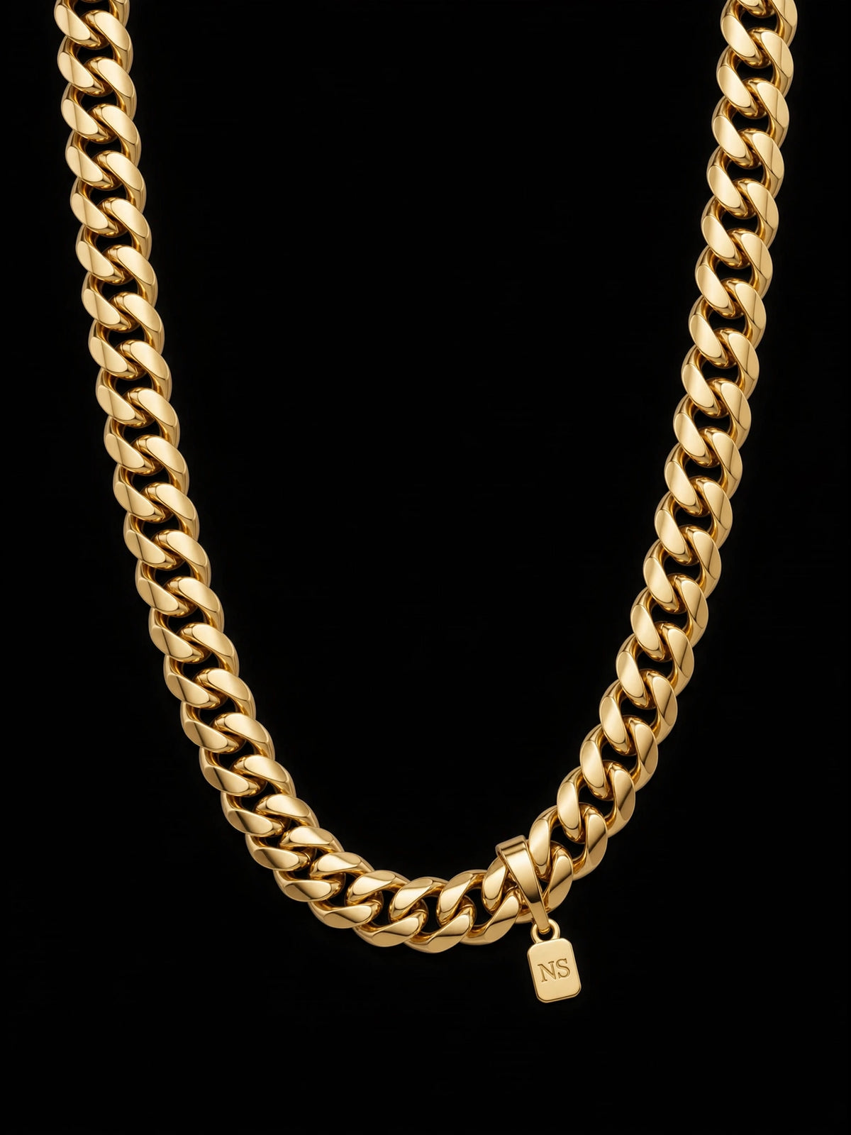 NIGHT SHIFT Gold Cuban Chain