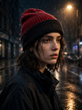 NS Scarlet Beanie