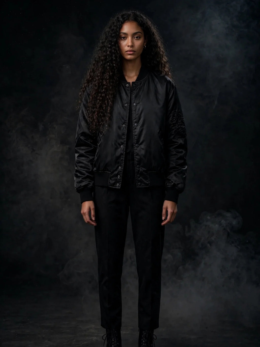 Back Statement Bomber Jacket