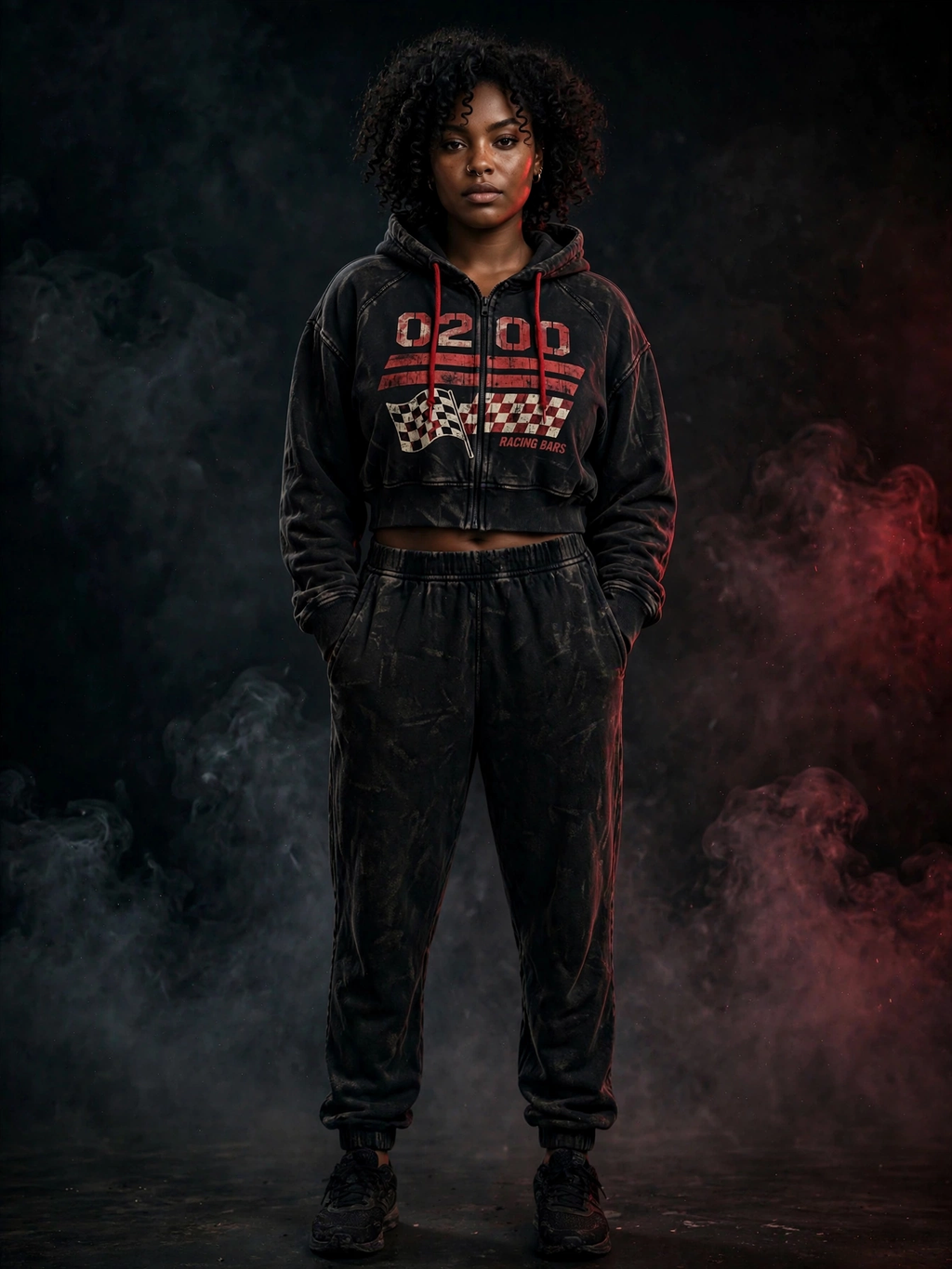 Night Race Zip Hoodie