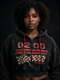 NIGHT SHIFT Night Race Zip Hoodie