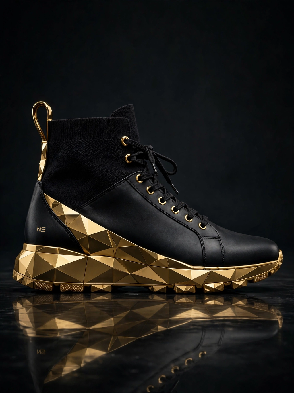 Black Gold High-Top