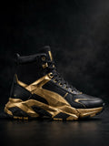 NIGHT SHIFT Black Gold High-Top