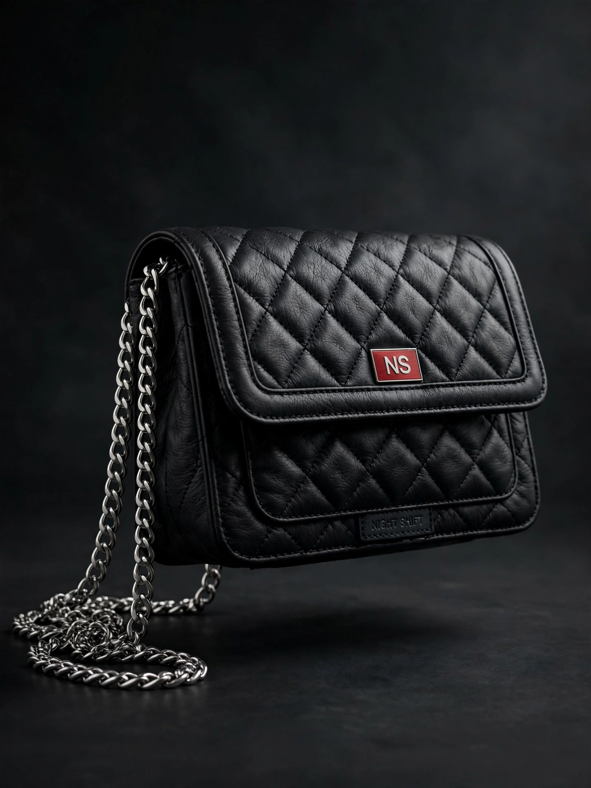 NS Quilted Chain Purse