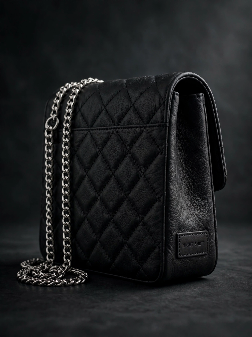 NS Quilted Chain Purse