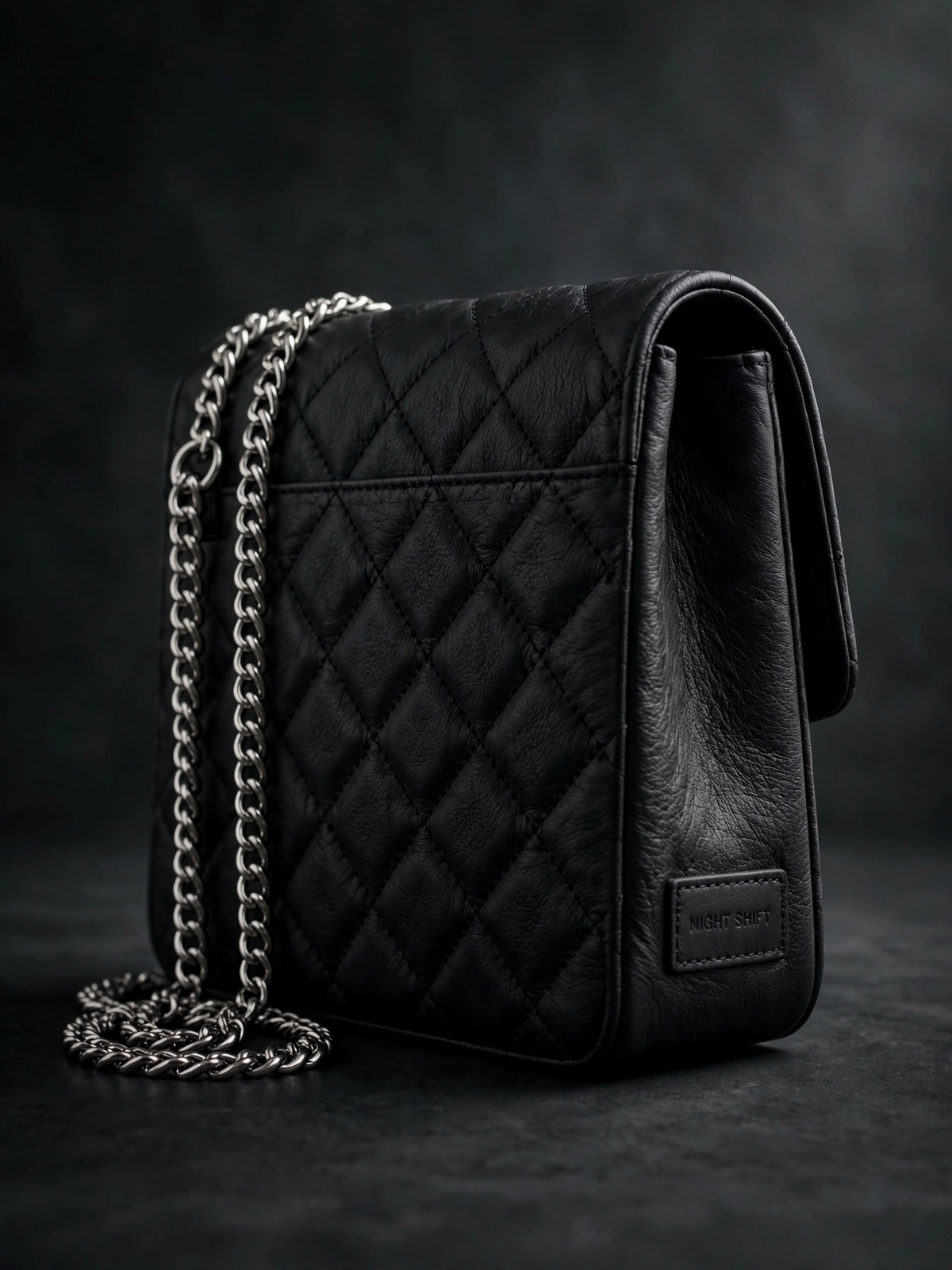 NS Quilted Chain Purse