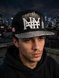 NS NY Skyline Interlock Snapback