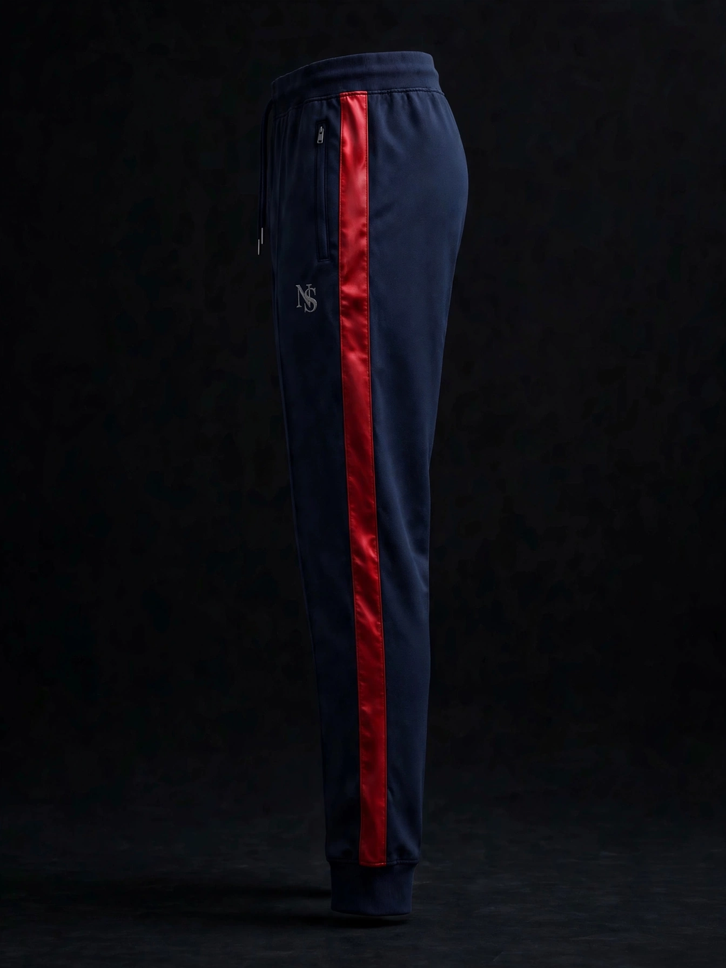 NIGHT SHIFT Navy Track Pants alternate view