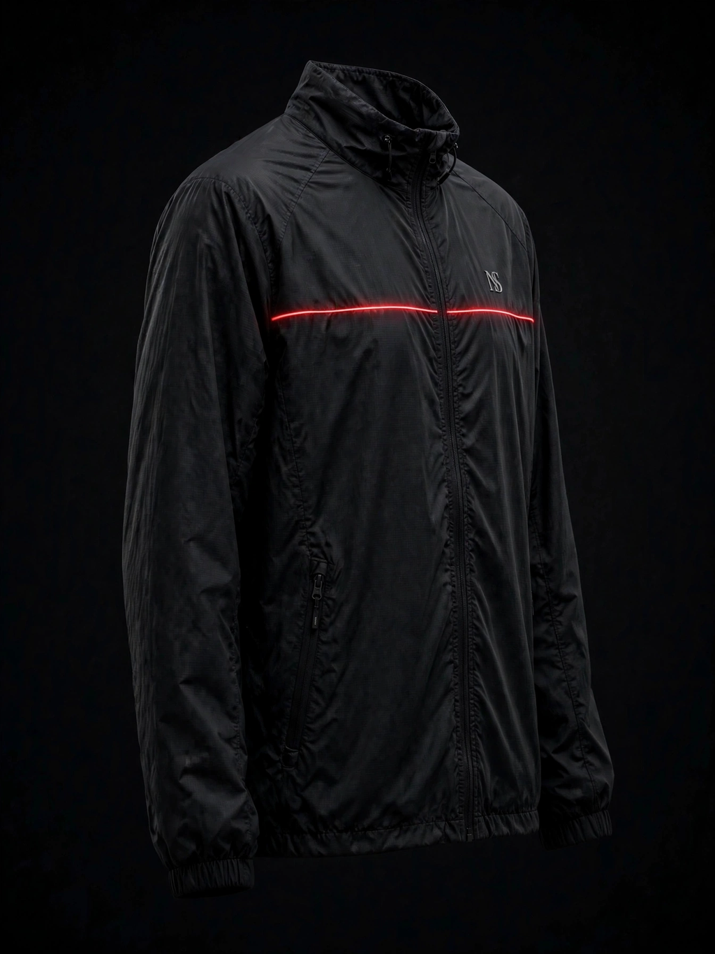Black Windbreaker