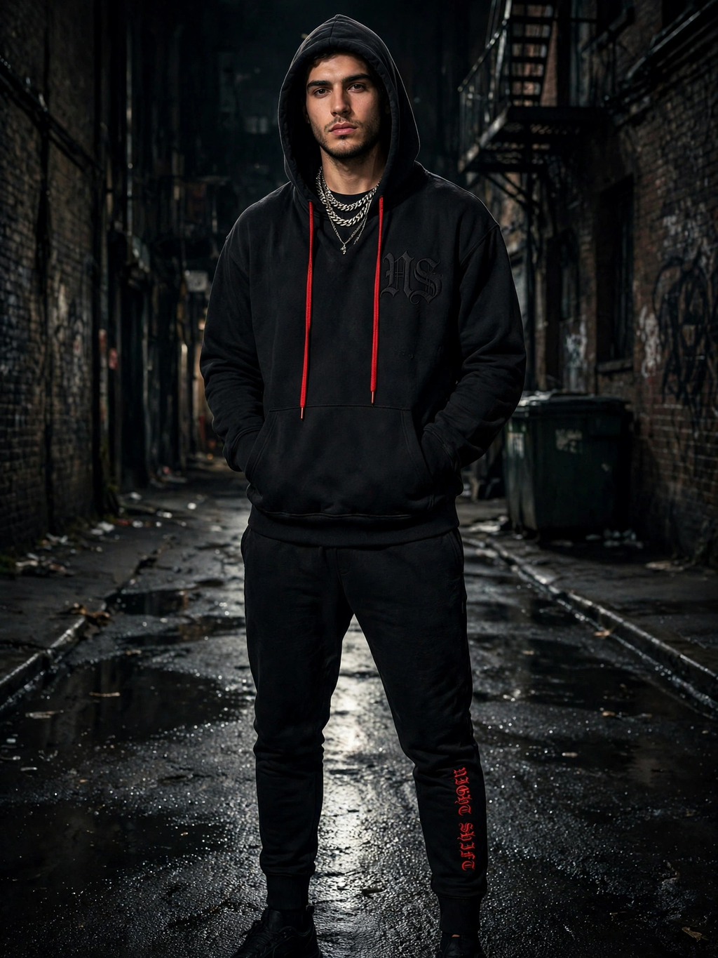 NS Onyx Hooded Sweatsuit (Hoodie + Joggers)