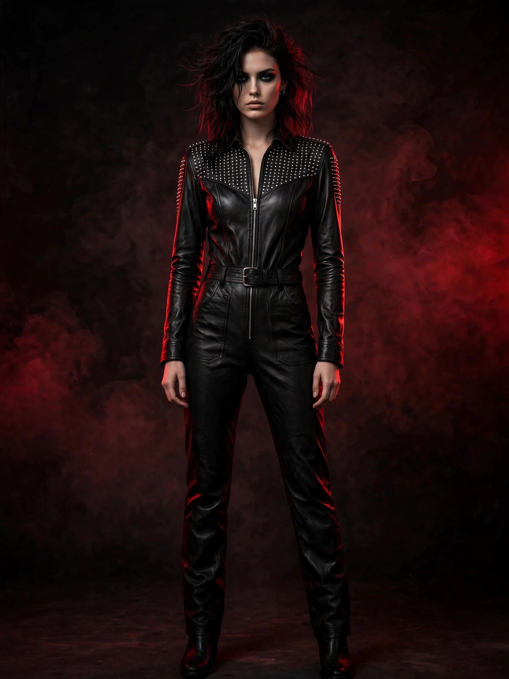 Rockstar Leather Jumpsuit