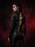 NIGHT SHIFT Rockstar Leather Jumpsuit